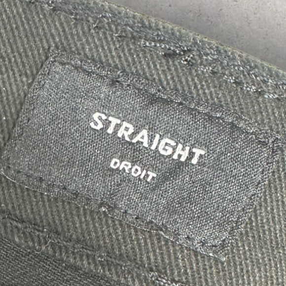 Lucky Brand Black Straight Jeans Mens Size 29 x 32 Minimalist Denim 2023 NEW NWT - Picture 4 of 14